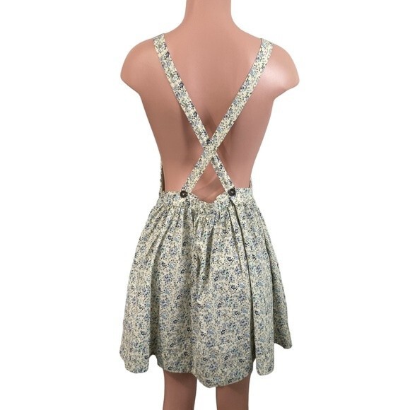 Free People Petunia Mini Dress in Tea Combo Size Small - Picture 2 of 8